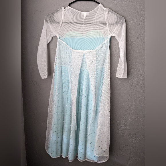 Sensory friendly Elsa dress LIKE MORE STYLES TO BUNDLE FOR $9 EACH - Picture 2 of 3